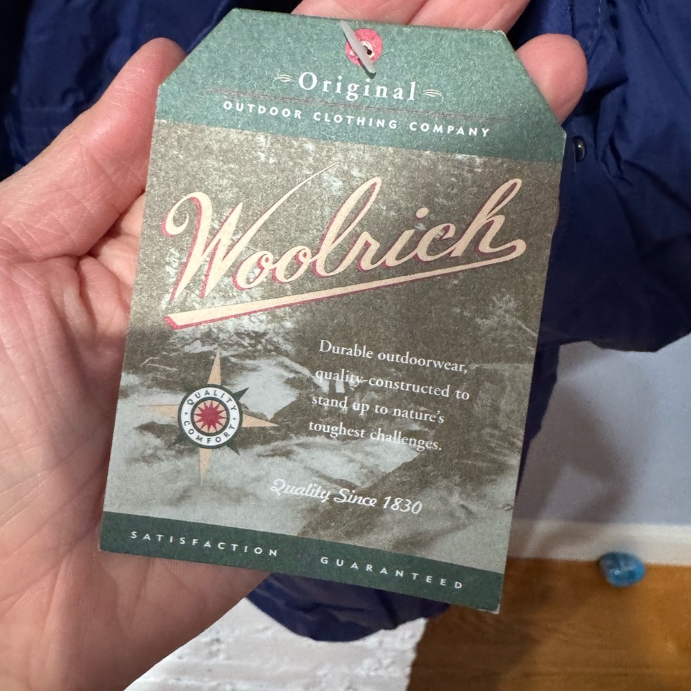 NWT Woolrich Women’s Hydromax 2100 Blue Jacket Size L - Picture 3 of 9